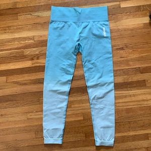 GymShark Blue Ombré leggings